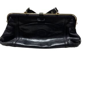 Oroton Leather Handbag Vintage Classic Minor Wear on Brass and Lining See Pics